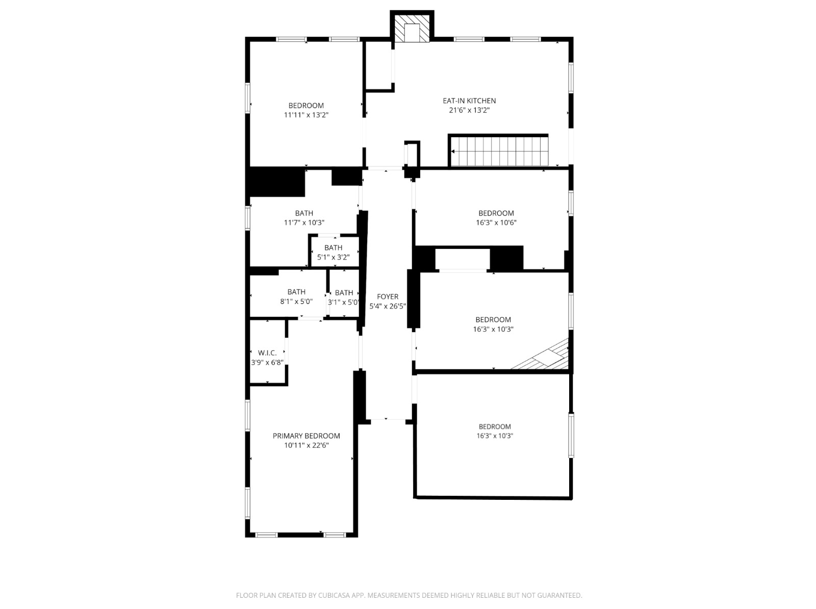Downstairs floorplan